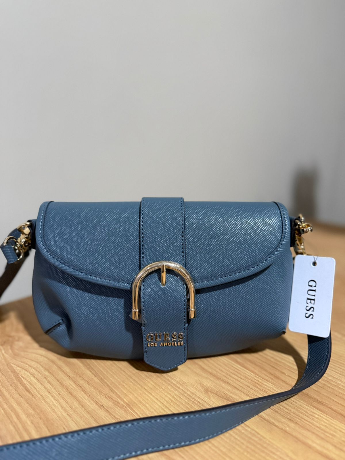 BOLSA AZUL GUESS 